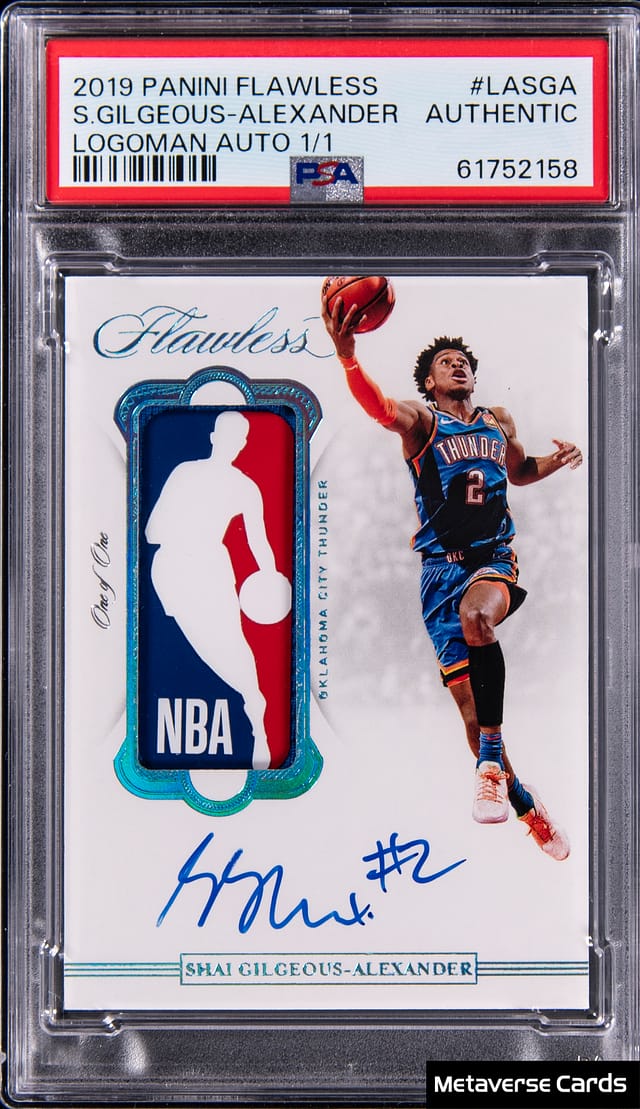 Shai Flawless Logoman Auto 1/1 Sells for $577K