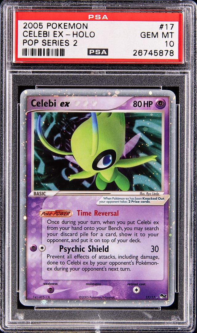 2005 POP Series 2 Celebi ex PSA 10 sells for $29K