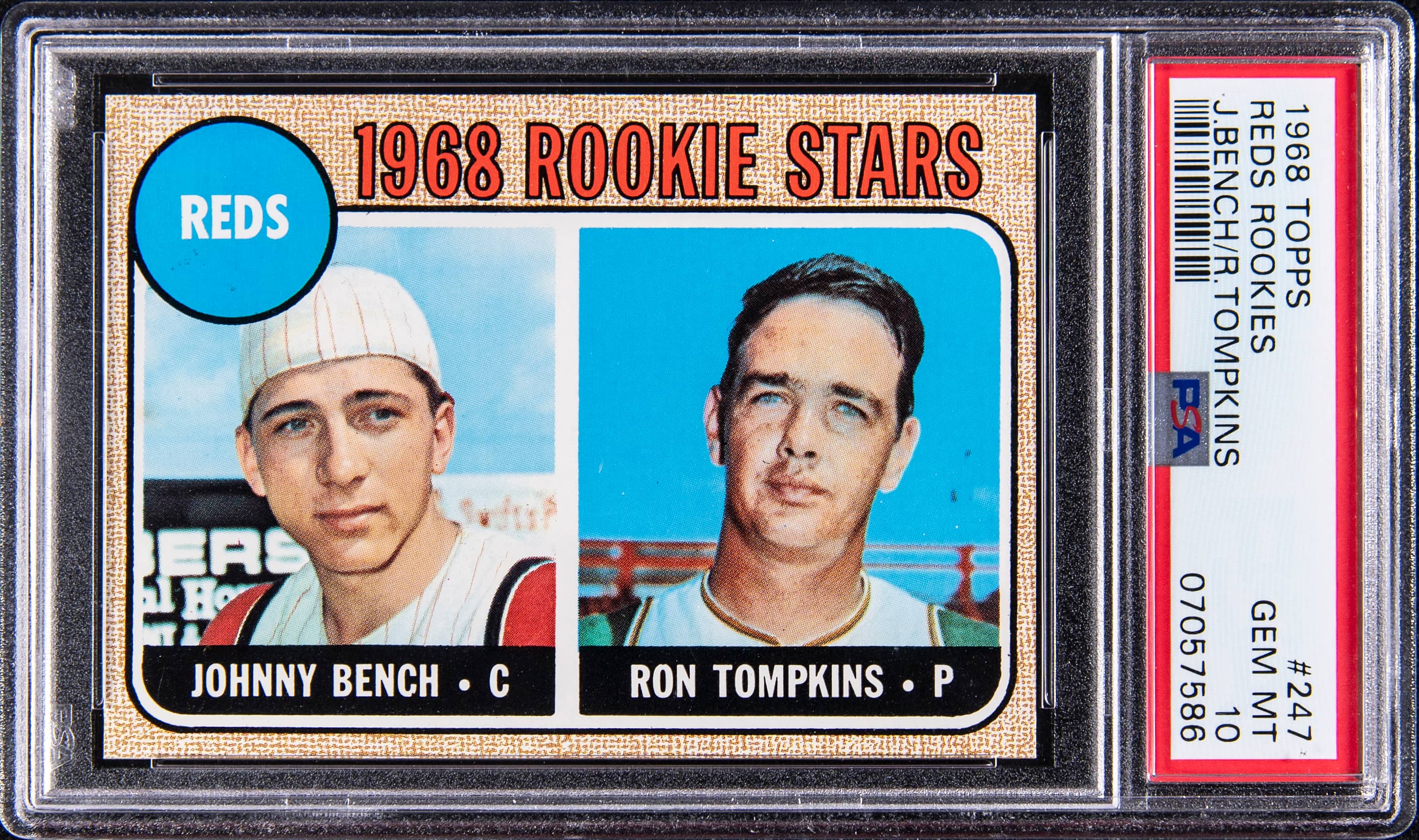 1968 Topps Johnny Bench PSA 10 Rookie Sells for $744K