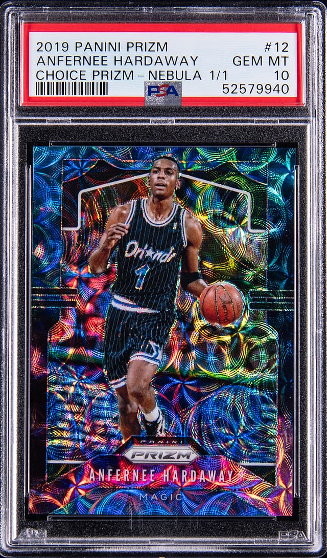 Penny Hardaway 2019-20 Prizm Nebula 1/1 PSA 10 Sale