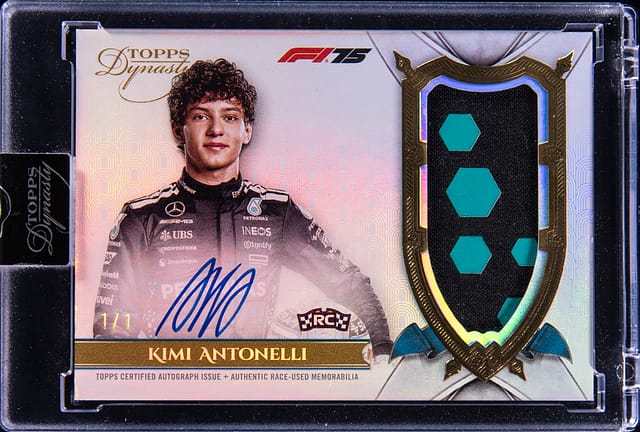 Kimi Antonelli 2025 Topps Dynasty F1 Gold 1/1 Sale