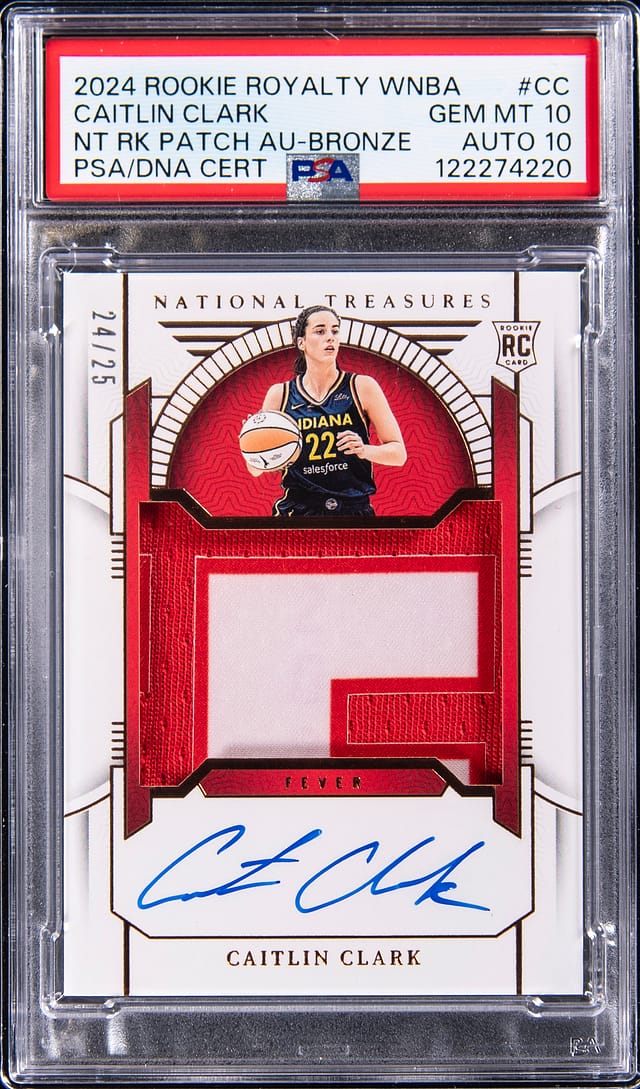 Caitlin Clark 2024 NT RPA Bronze /25 PSA 10 Goldin Sale