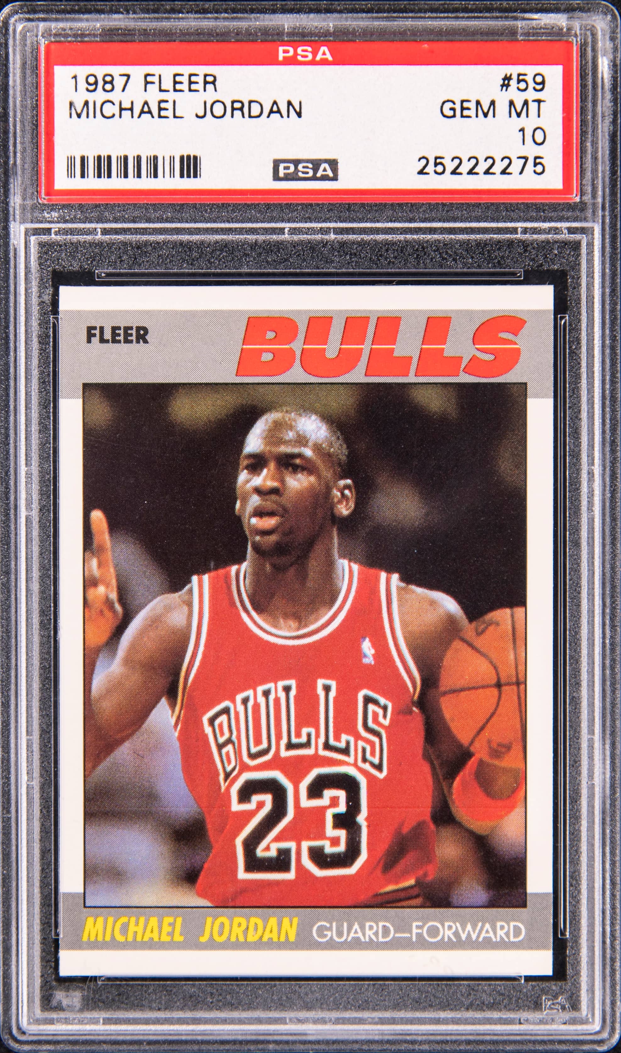 1987-88 Fleer Michael Jordan PSA 10 sells for $29K