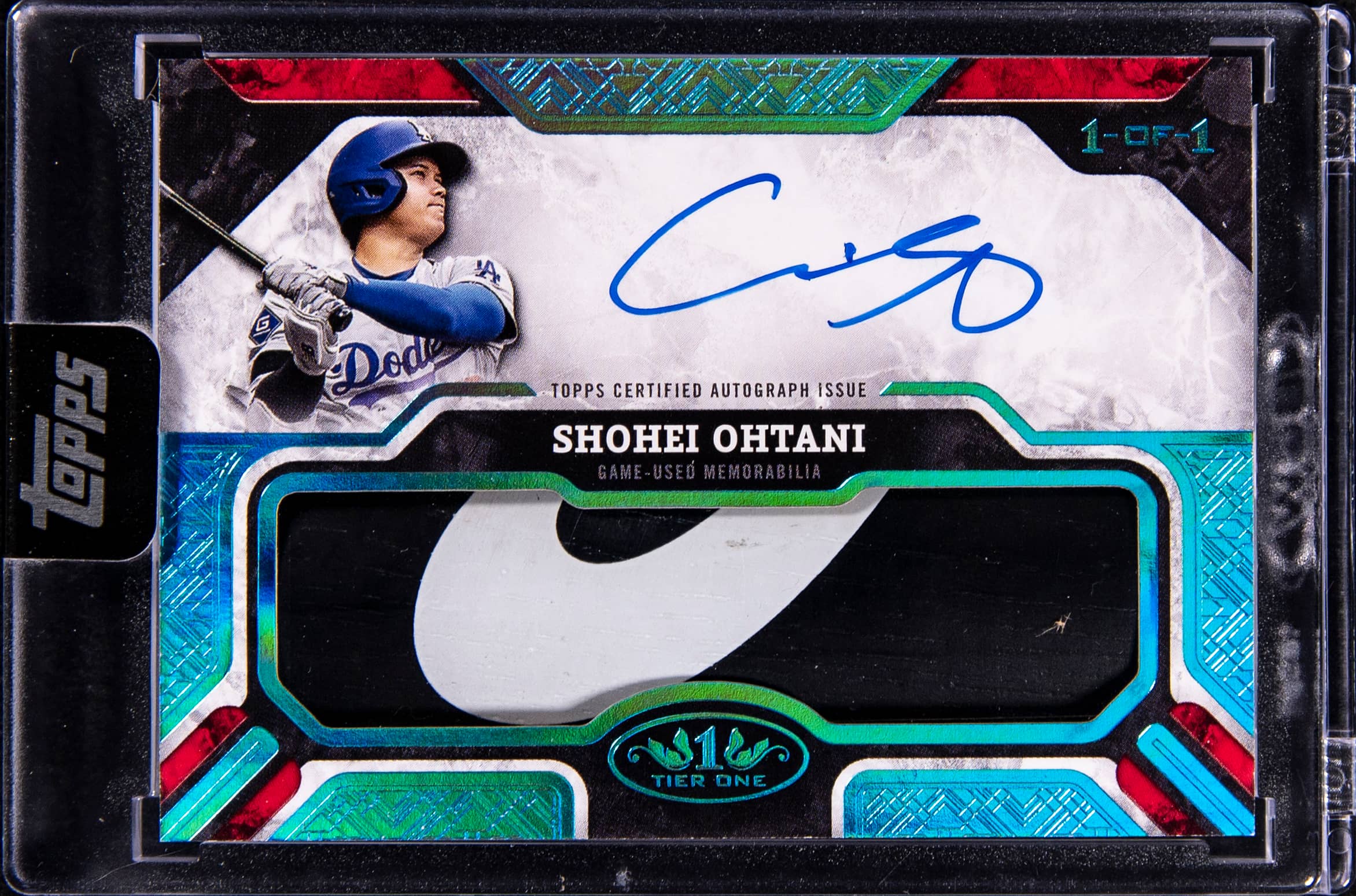 Shohei Ohtani 1/1 2025 Tier One Bat Barrel Sale