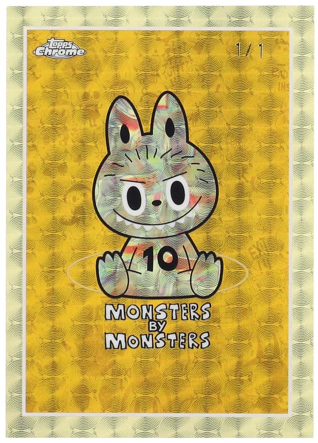 2025 Labubu Chrome SuperFractor 1/1 Sells for $58K