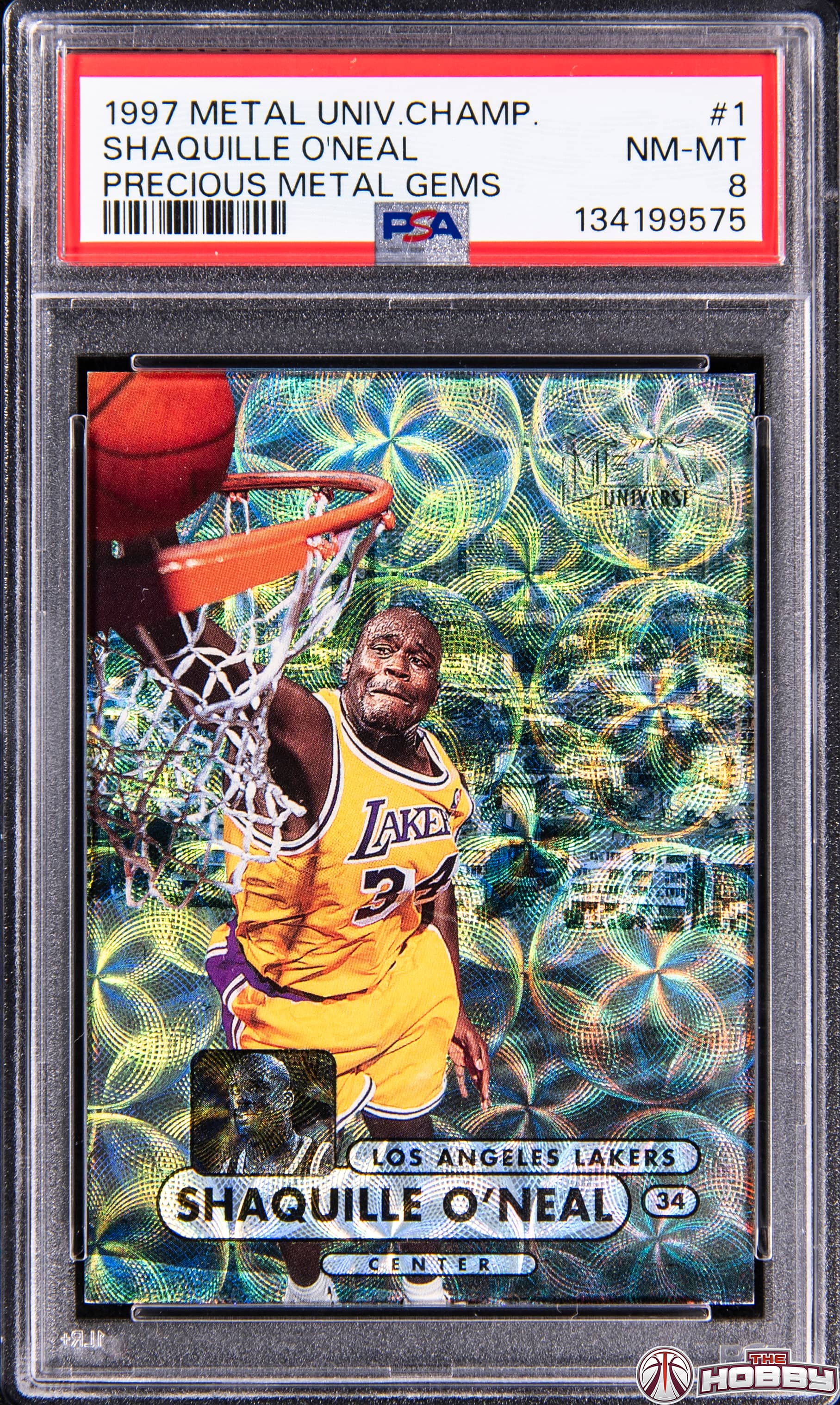 Shaq 1997-98 PMG Championship PSA 8 sells for $62K