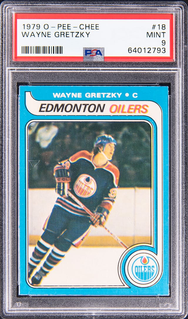 PSA 9 1979-80 OPC Wayne Gretzky Rookie Sells Big
