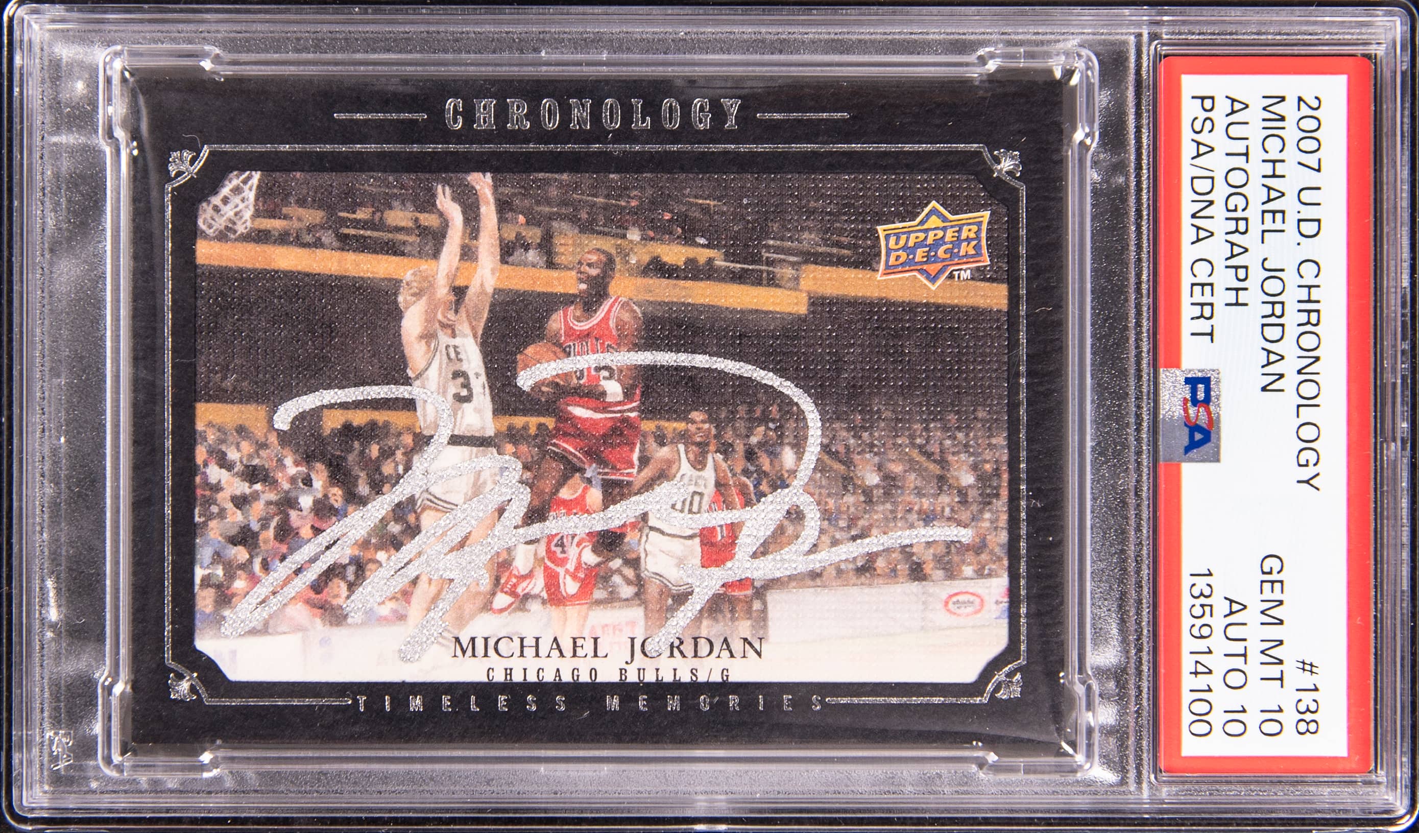 Michael Jordan 2007 Chronology Auto PSA 10 Sells Big