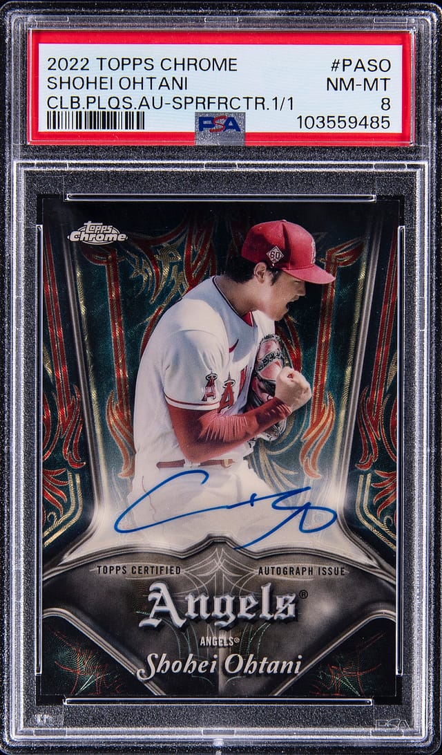Shohei Ohtani 2022 Club Plaques SuperFractor 1/1 Sale