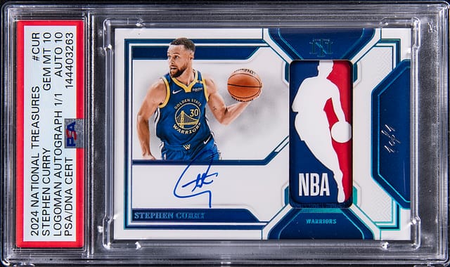Stephen Curry 2024-25 NT Logoman Auto 1/1 Sells High
