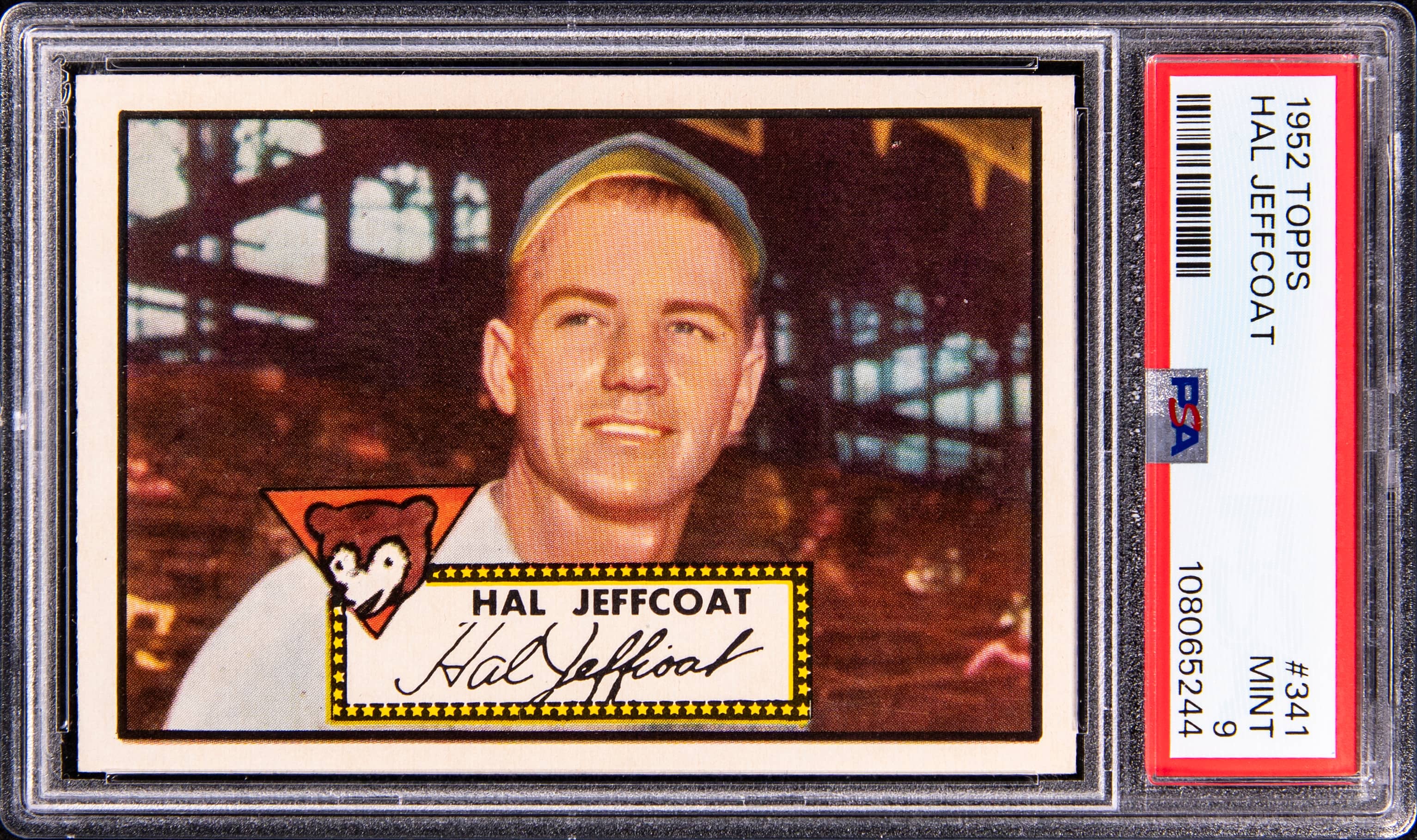 1952 Topps Hal Jeffcoat PSA 9 Sale at Goldin