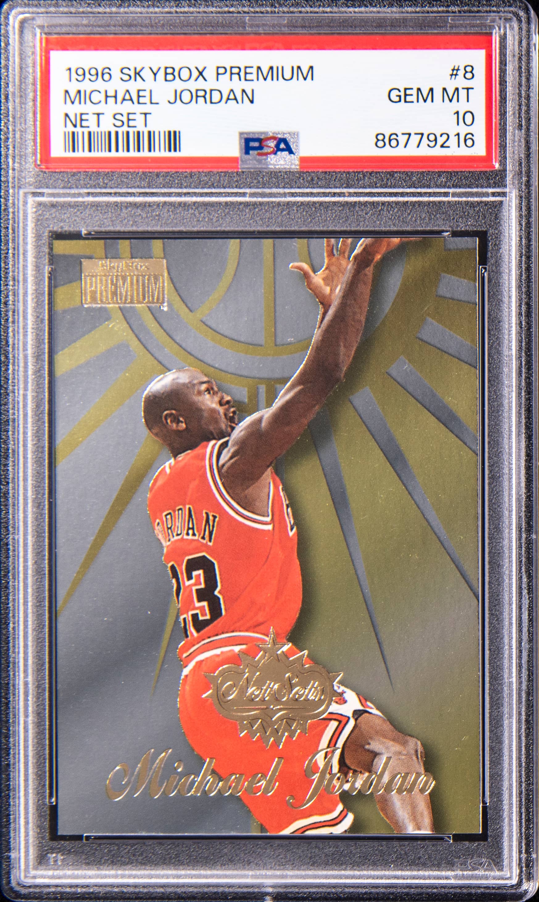 1996-97 SkyBox Net Set Jordan PSA 10 sells for $14.9K