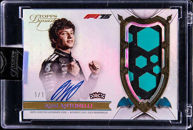 Kimi Antonelli 2025 Dynasty F1 1/1 Gold RPA Sale