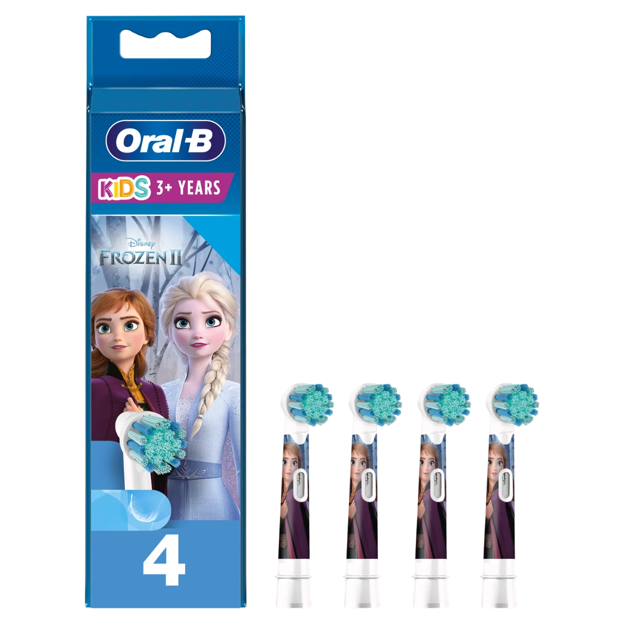 Oral-B Kids Końcówki do szczoteczek elektrycznych prezentujące Frozen - Main 