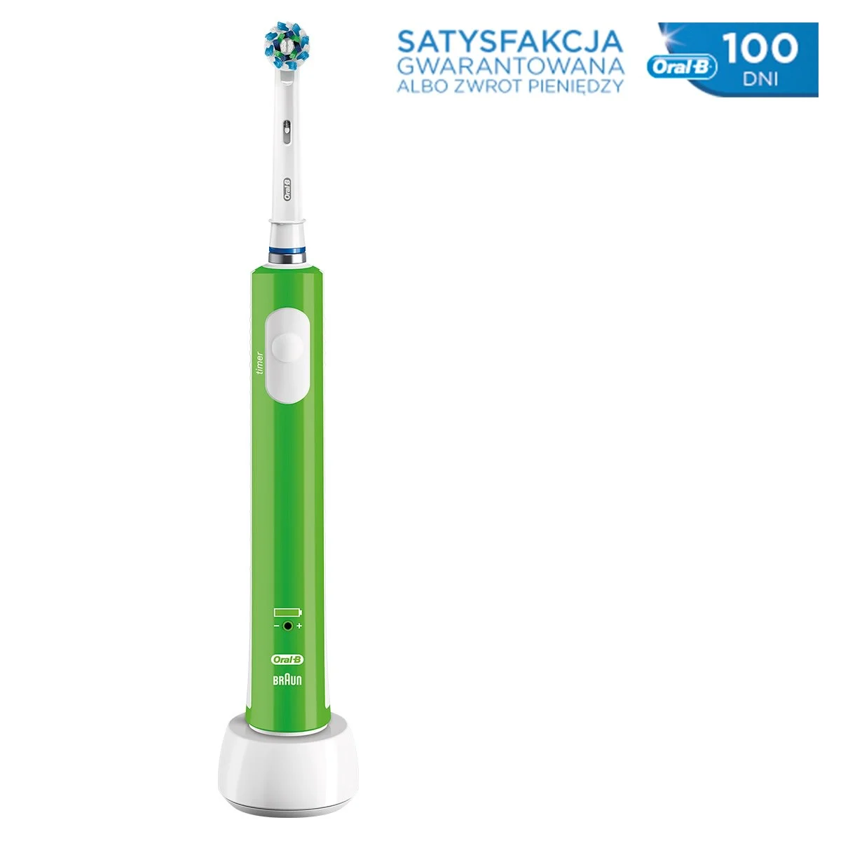 Oral-B PRO 400 Crossaction Szczoteczka Elektryczna Do Zebow 