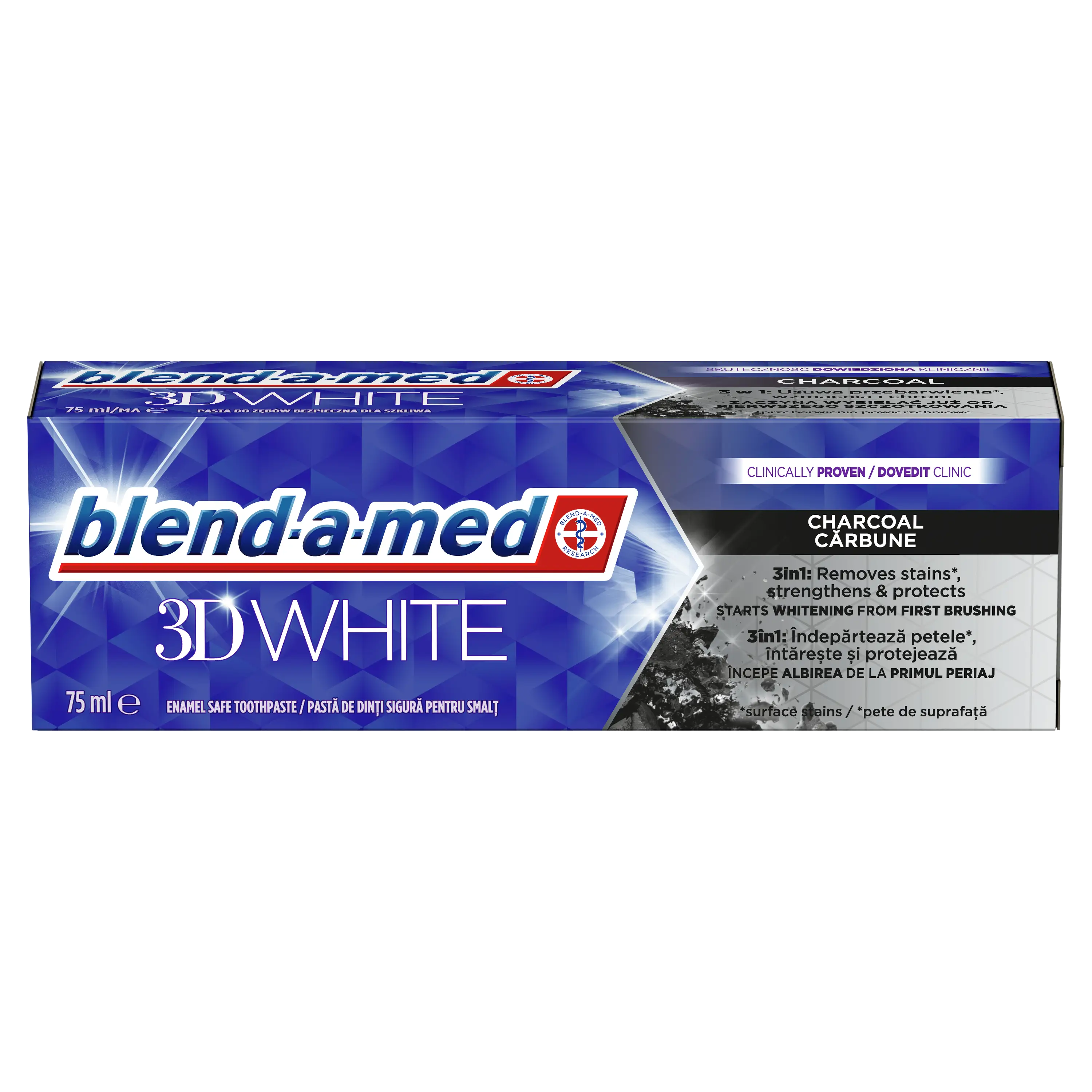 Blend-a-med 3DWhite Luxe Charcoal Pasta do zębów undefined