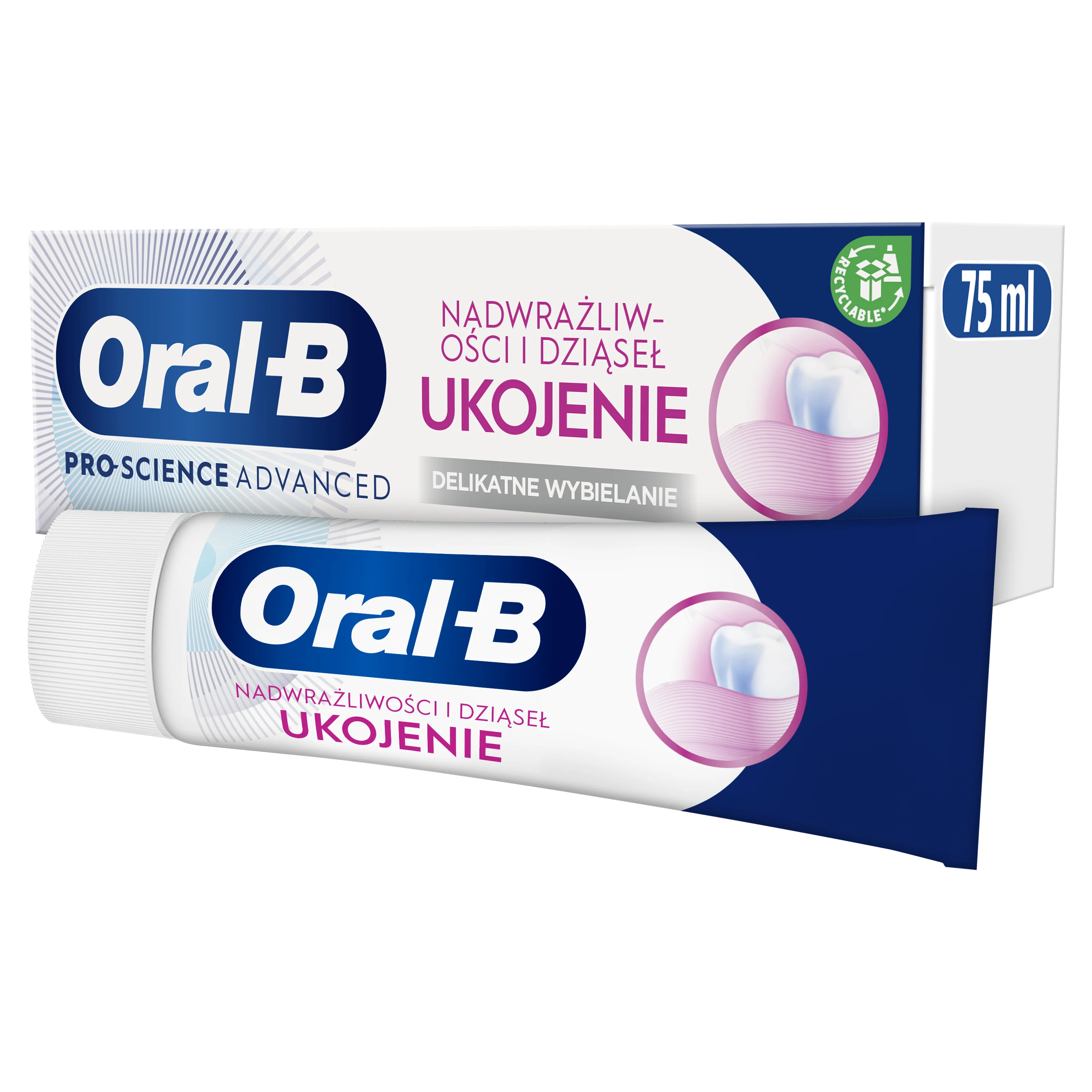 Oral-B Professional Sensitivity & Gum Calm Gentle Whitening Pasta do zębów 