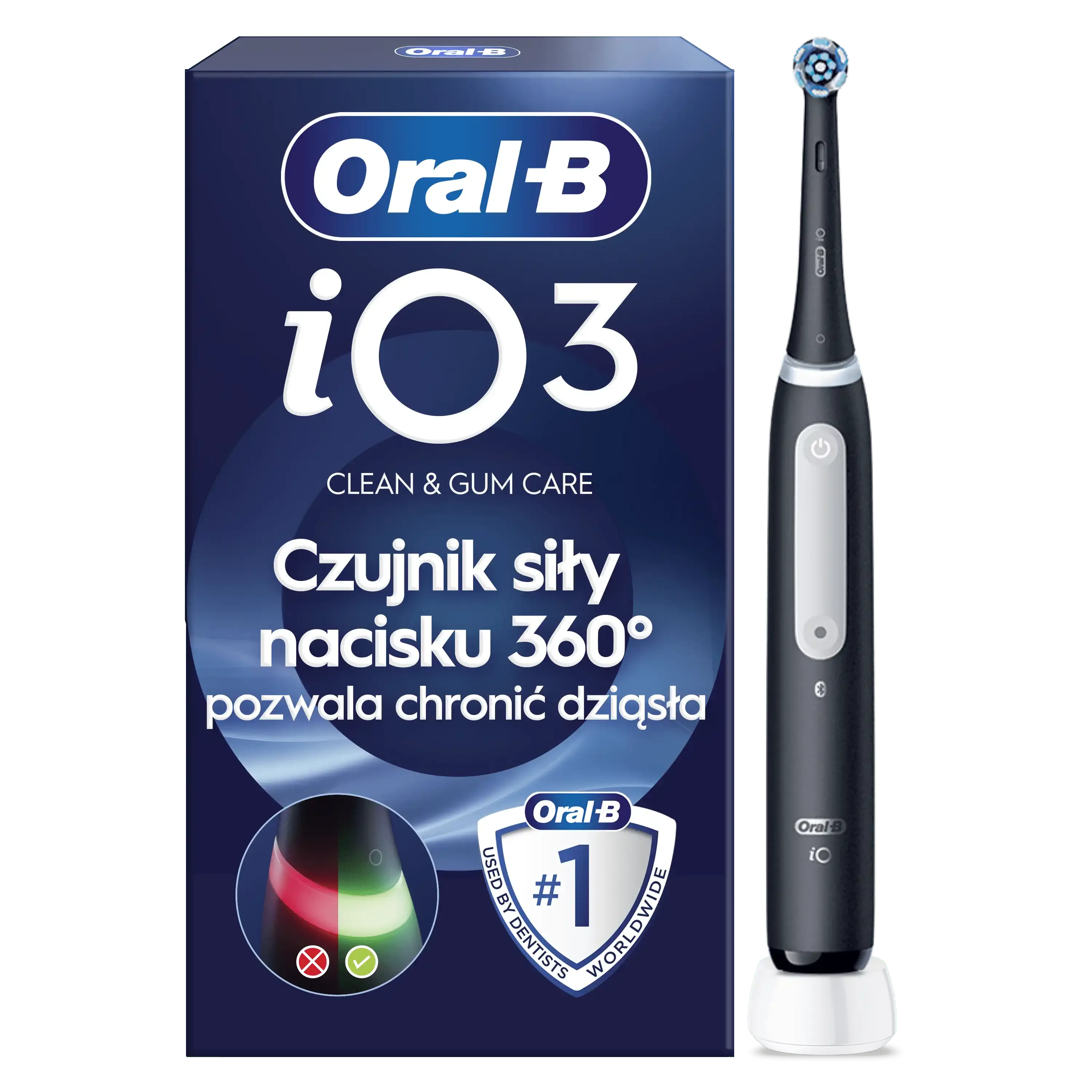 Oral-B iO 3 Szczoteczka Elektryczna | 1 Końcówka
