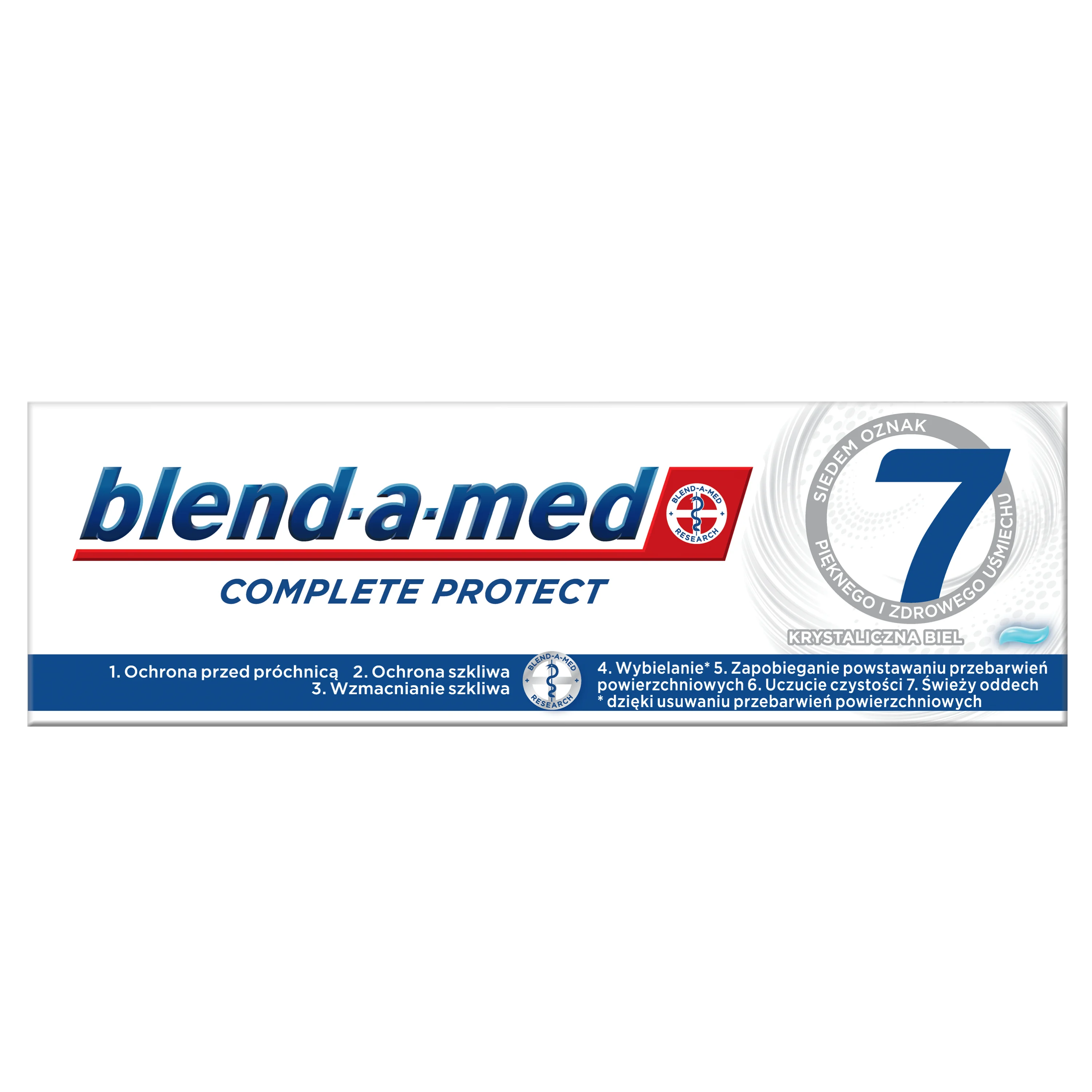 Blend-a-med Complete Protect 7 Crystal White Pasta do zębów 