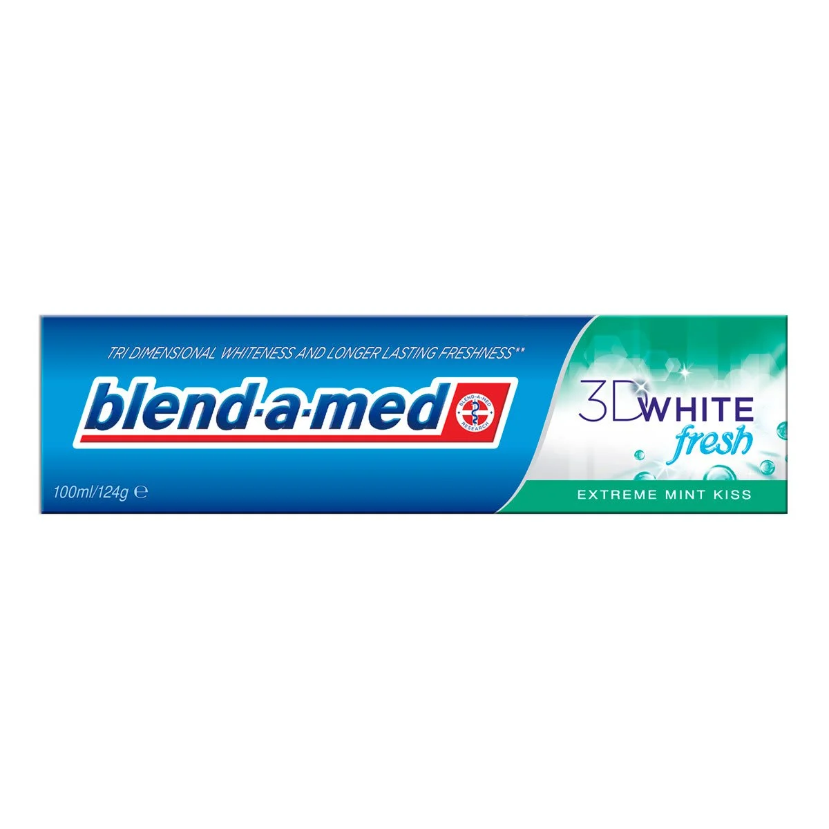 Blend-A-Med 3D White Fresh, Extreme Mint Kiss, Pasta Do Zebow 