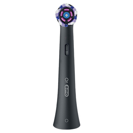 Oral-B iO Radiant White Black Oryginalne wymienne okrągłe