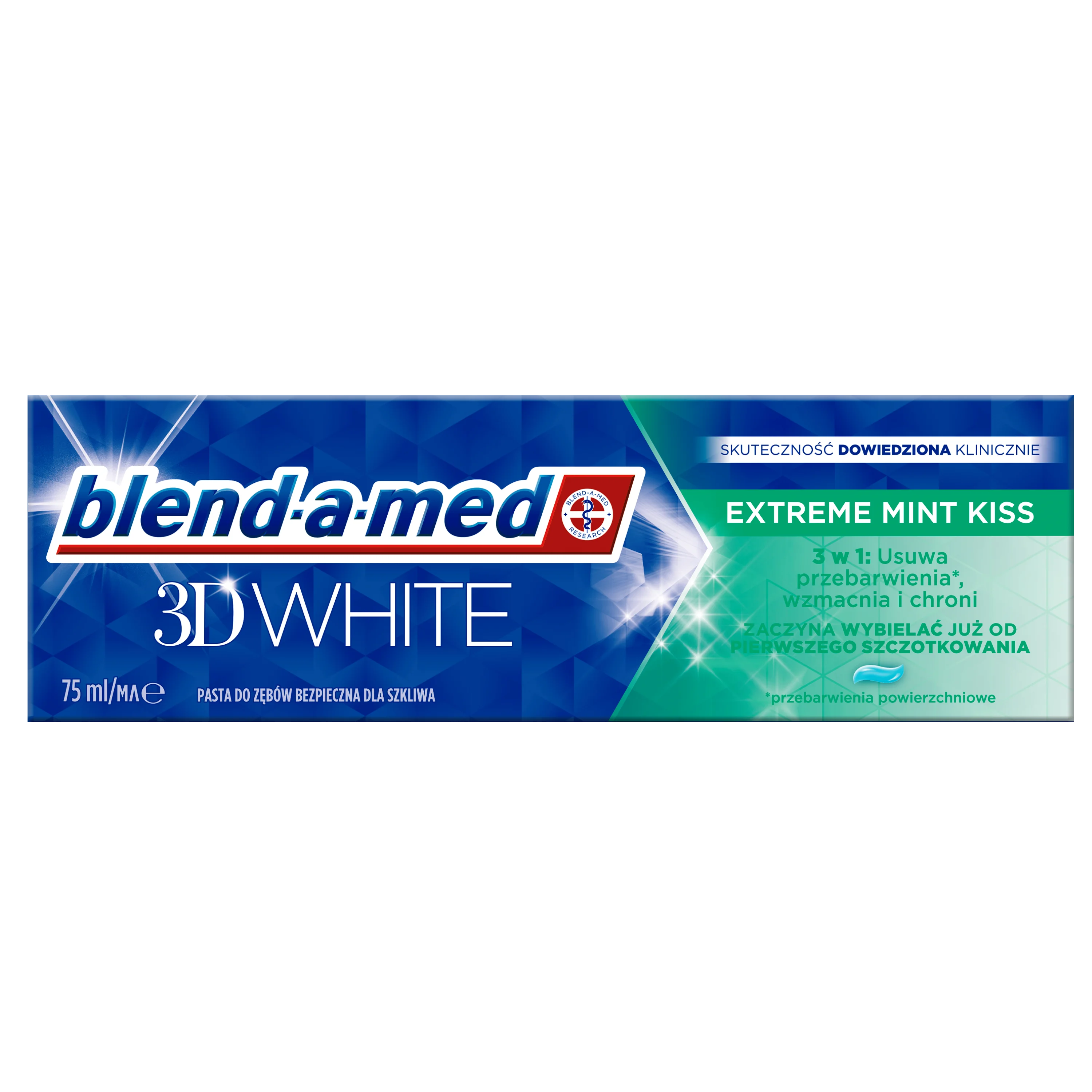 Blend-a-med 3D White Extreme Mint Kiss Pasta do zębów 