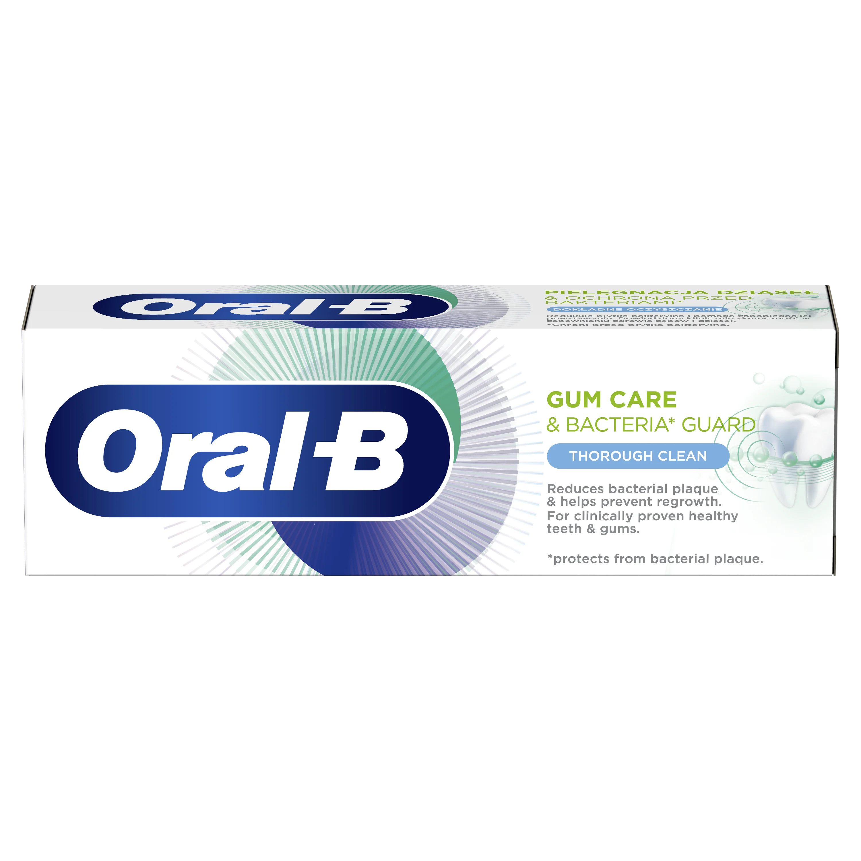Oral-B Gum Care & Bacteria Guard Dokładne oczyszczanie pasta do zębów 
