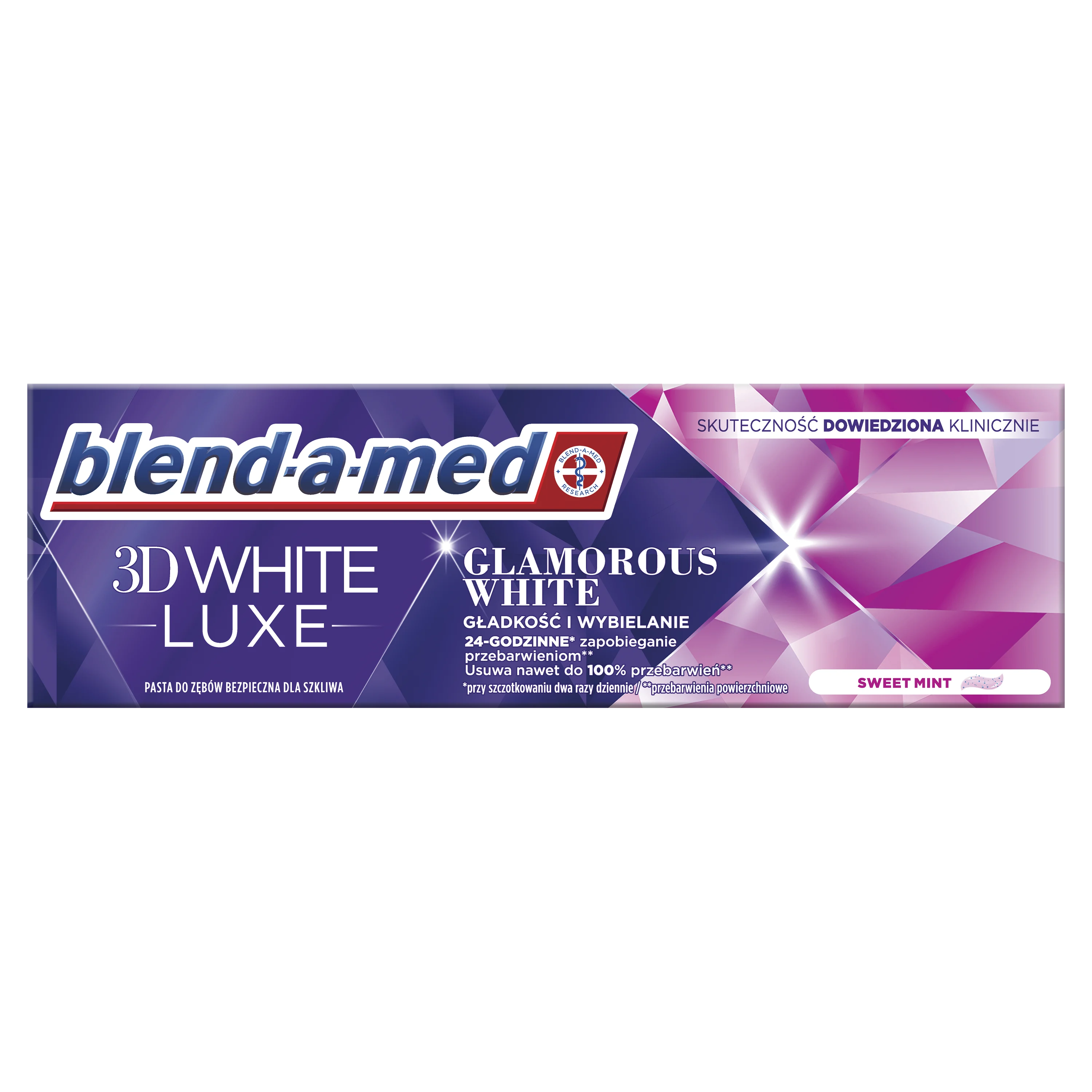 Blend-A-Med 3D White Luxe, Glamorous White, Pasta Do Zebow 