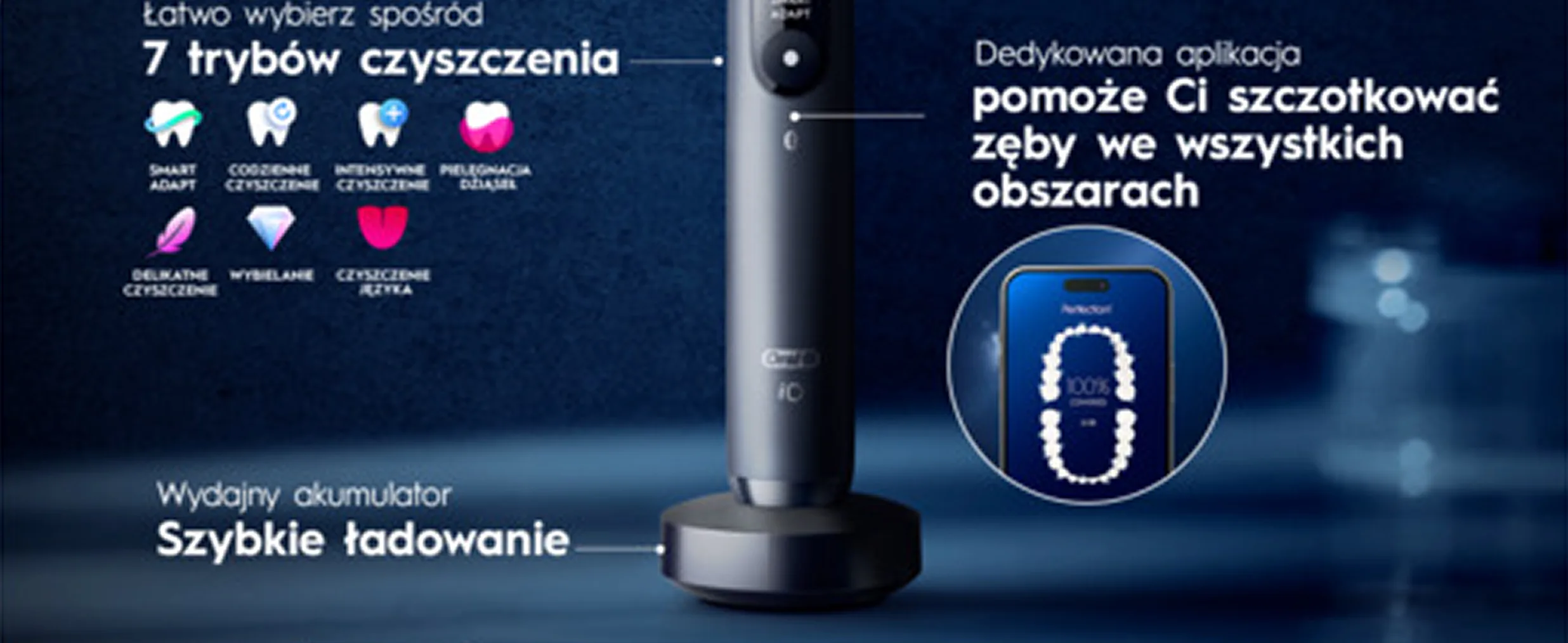 Oral-B iO 9 Czarna i różowa Szczoteczka elektryczna stworzona 