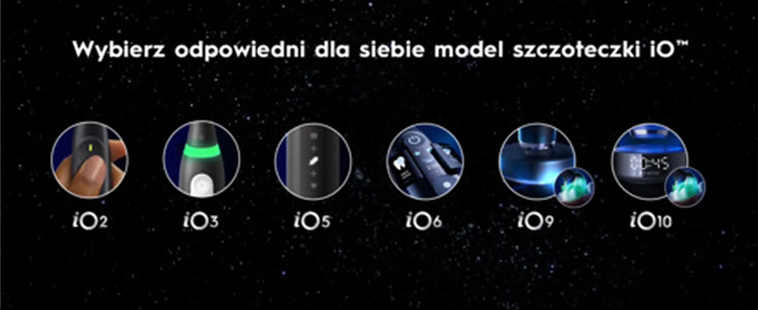 Oral-B iO 10 Szczoteczka Elektryczna, Kosmiczna Czerń 