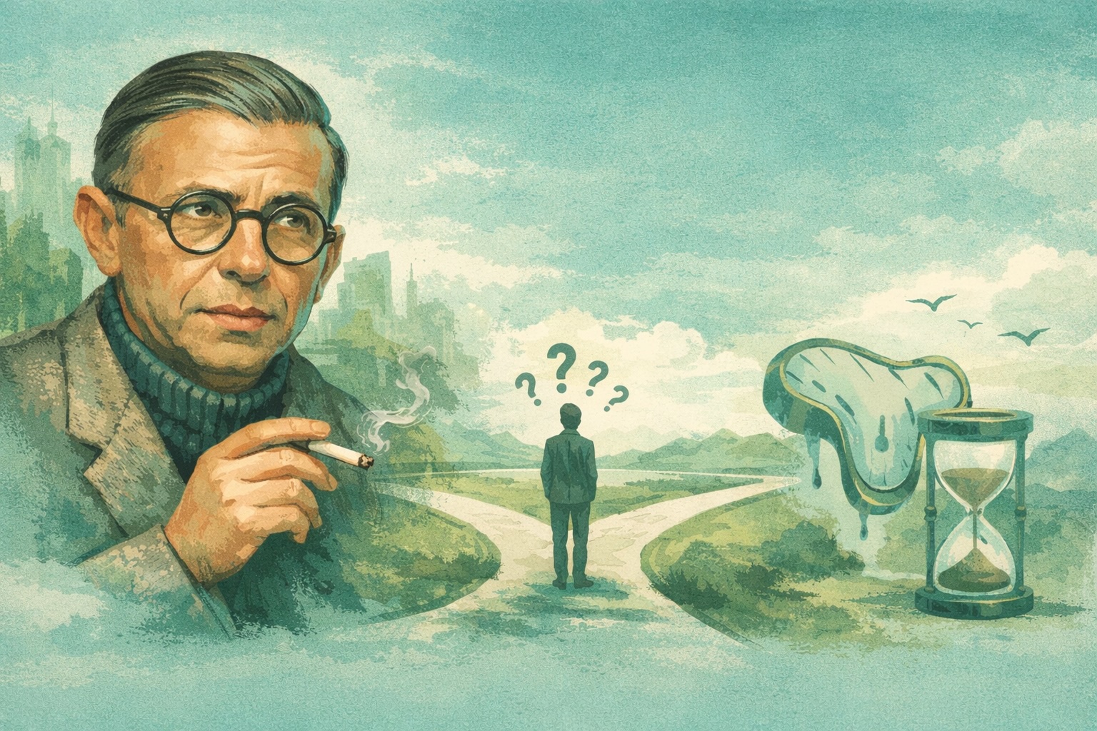 Sartre y el existencialismo: todo depende de vos.