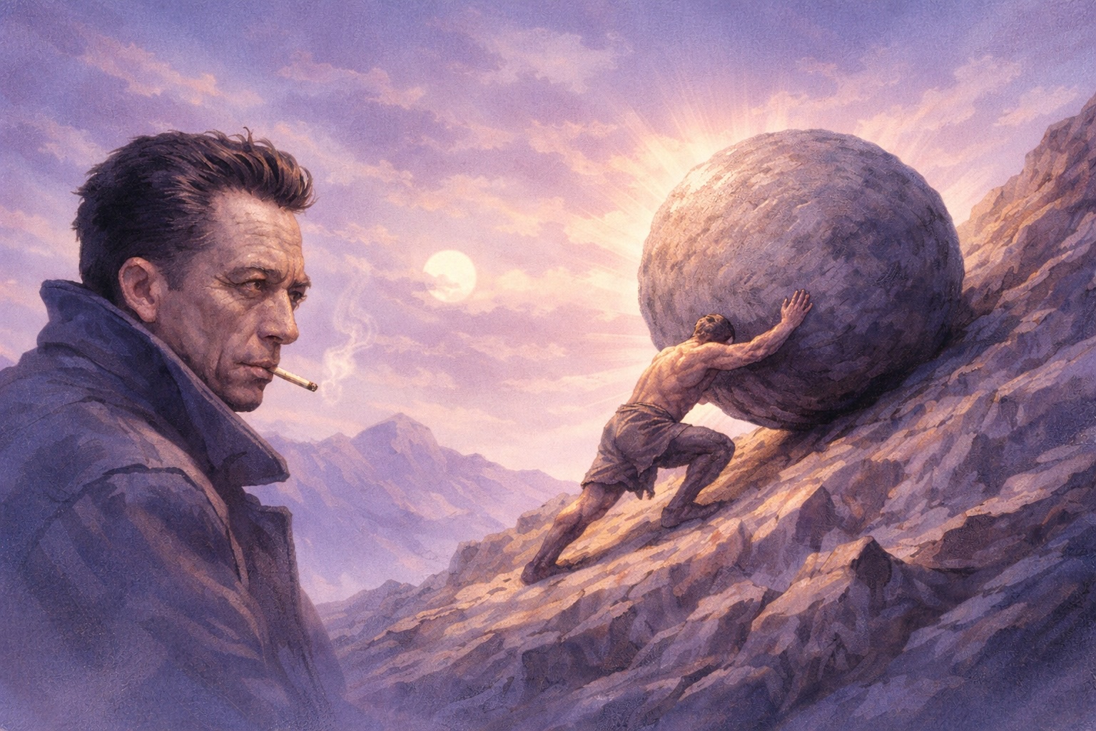 Camus y el mito de Sísifo: vivir sin sentido y aun así seguir.