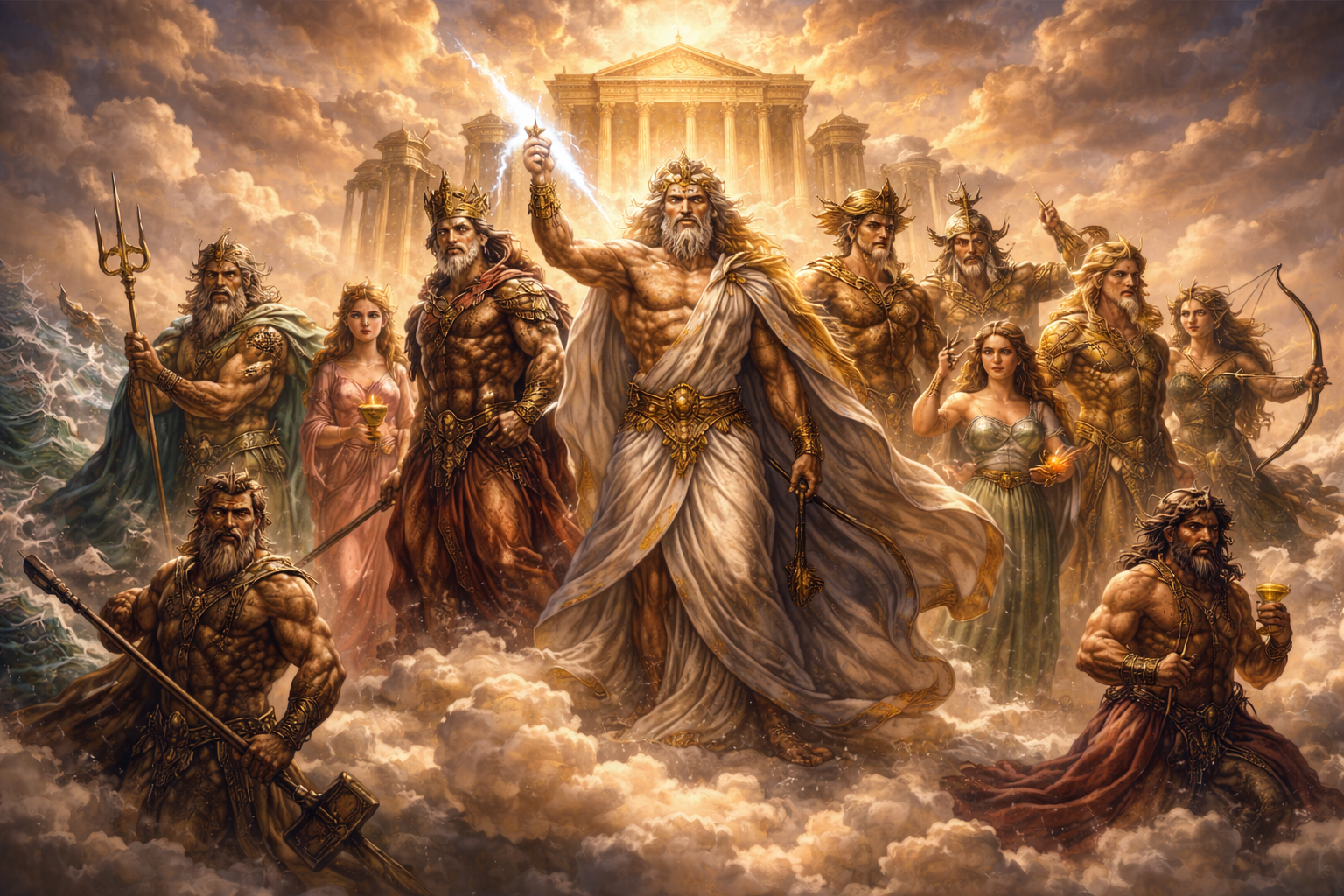 Los Doce Dioses Olímpicos: El Nuevo Orden del Mundo