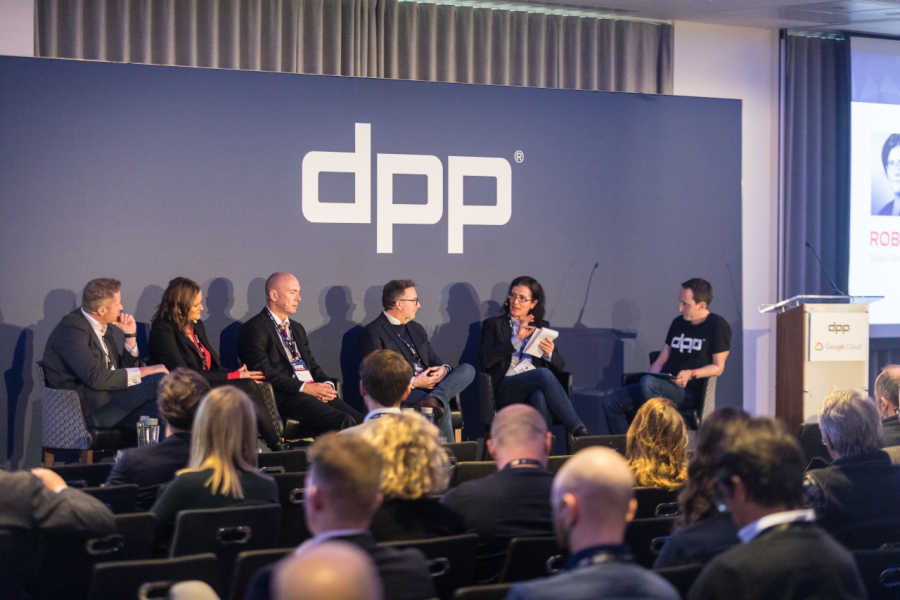 Roberta Cambio, Brightcove Sales Director, speaking at the 2021 DPP Leaders' Briefing