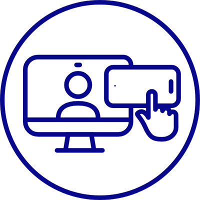 Icono de participación online