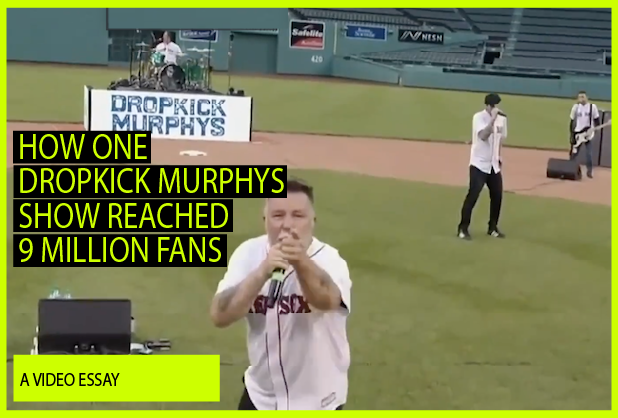 Title card image for "How Dropkick Murphys Went Live To 9 Million People"