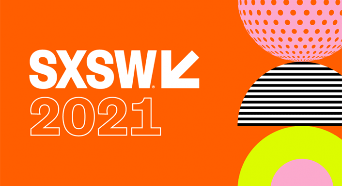 사우스 바이 사우스 웨스트 (SXSW) 오렌지 배너 특집 이미지