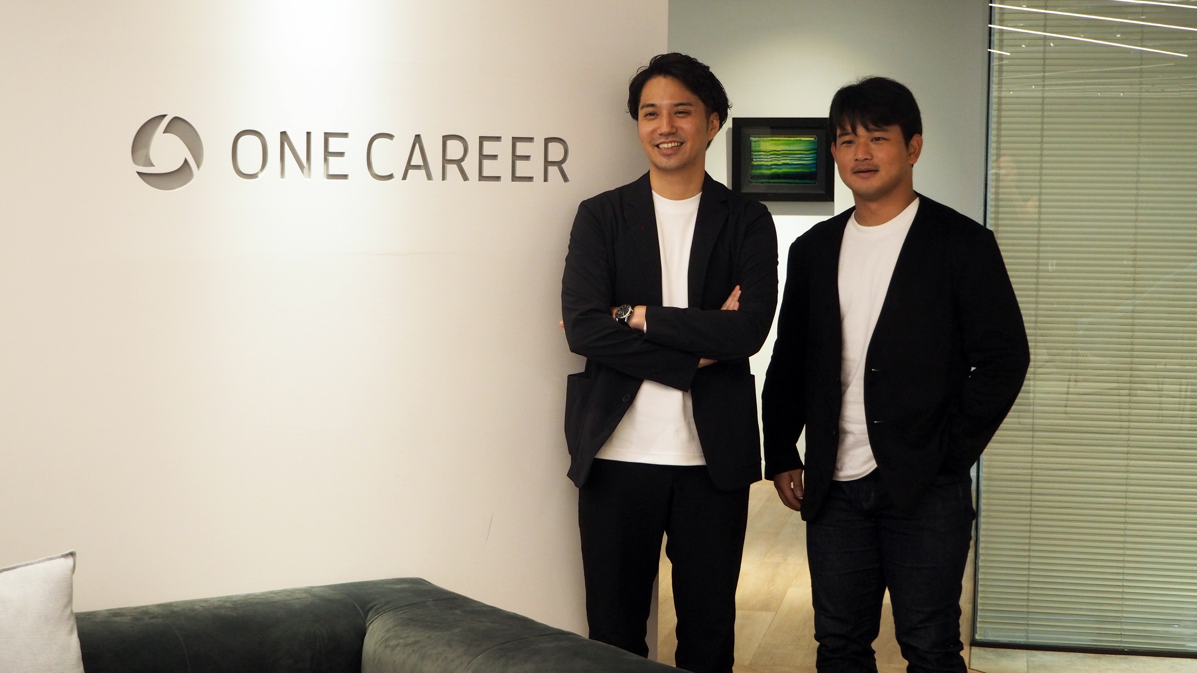 Mr. Kumpei Tada and Mr. Takuya Yamaguchi of ONE CAREER