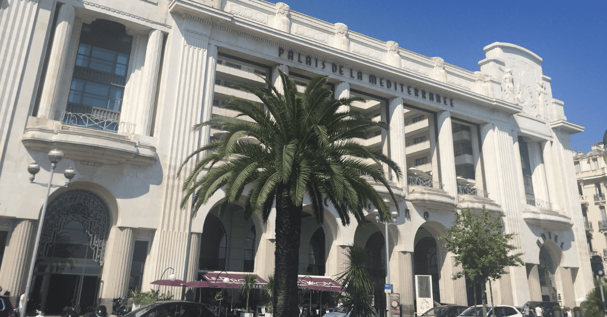 <figcaption class="wp-element-caption">Hotel Hyatt Regency, Nice, France. <em>Image credit: David Jones/Flickr</em></figcaption>