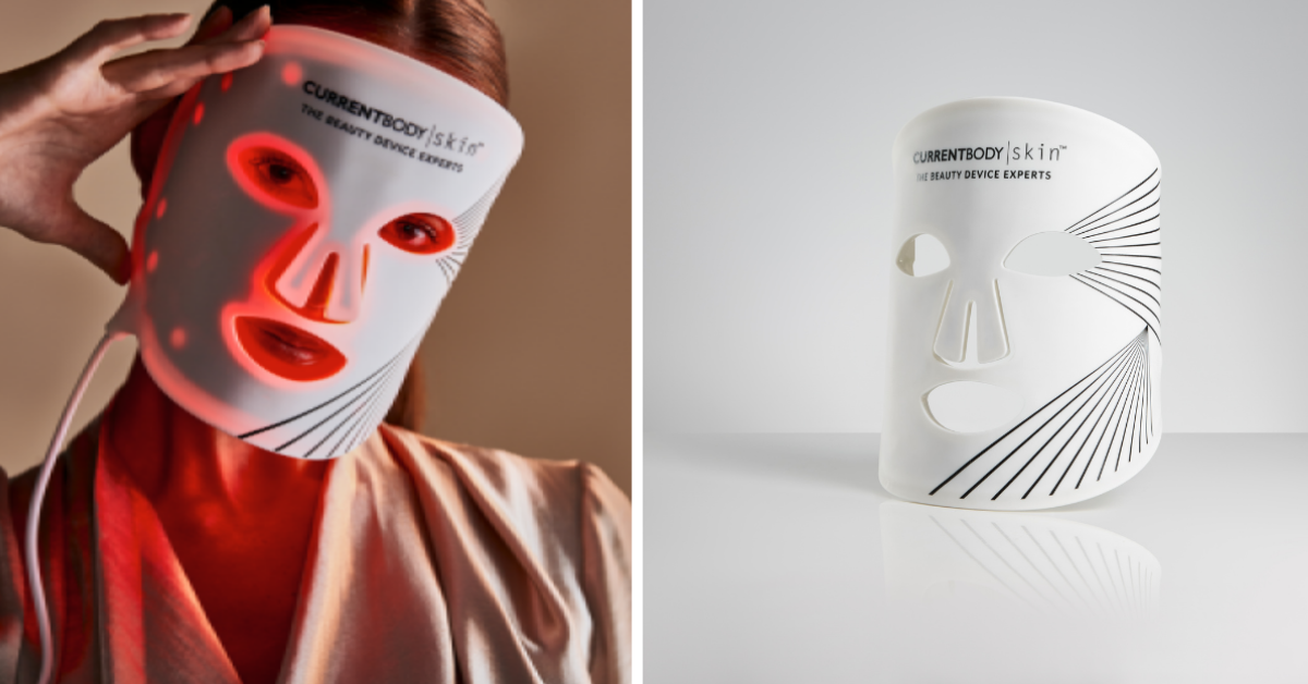 CurrentBody Skin LED Eye Perfector is designed to target common eye-area concerns such as dark circles, puffiness, fine lines, and crow's feet using LED light therapy.