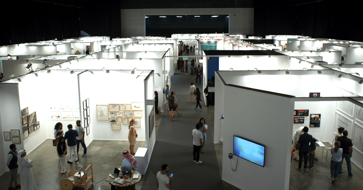 <figcaption class="wp-element-caption">Art Dubai, 2016, Gallery Hall </figcaption>