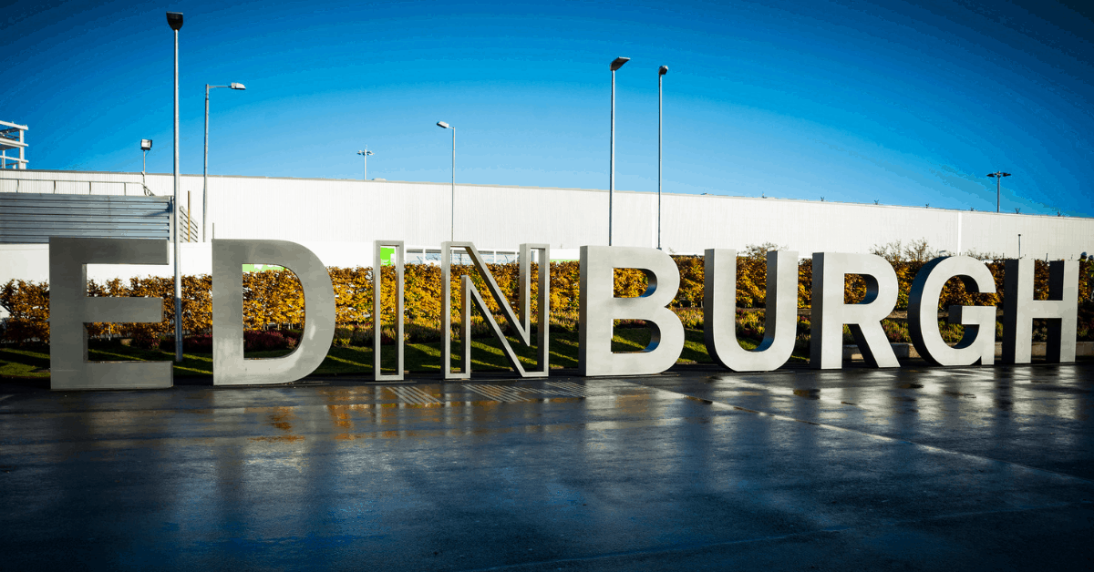 <figcaption>Make the most of your stopover at Edinburgh Airport. I<em>mage credit: LanceB/iStock</em></figcaption>