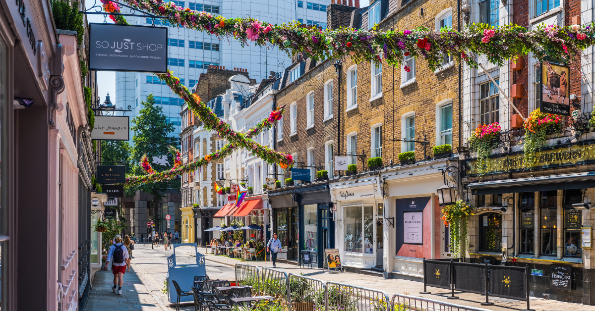 <figcaption class="wp-element-caption">Covent Garden is one of London's most vibrant and historic districts. <em>Image credit: fotoVoyager /Gettyimages</em></figcaption>