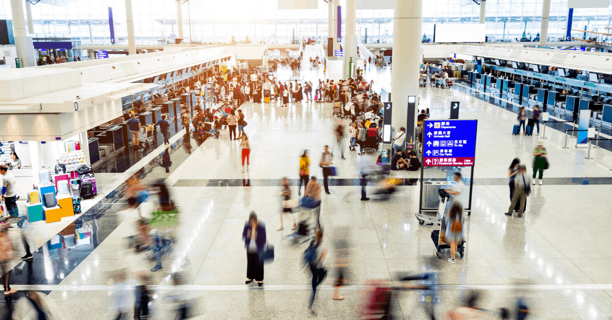 <figcaption>Airports are working hard at making your journey through their terminals as seamless as possible. <em>Image credit: baona/iStock</em></figcaption>