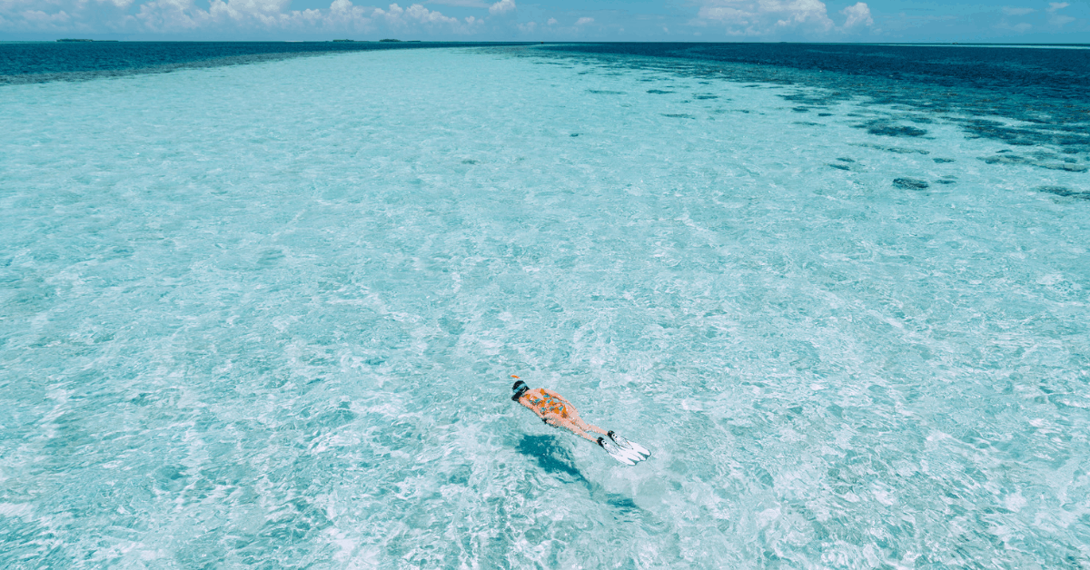 <figcaption>Enjoy your own private pool or go out and explore the surrounding waters. <em>Image credit: FilippoBacci/iStock</em></figcaption>