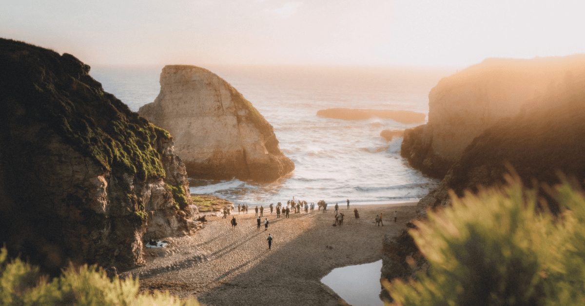 <figcaption class="wp-element-caption">Shark Fin Cove, Davenport. <em>Image credit: Wirestock/Gettyimages</em></figcaption>