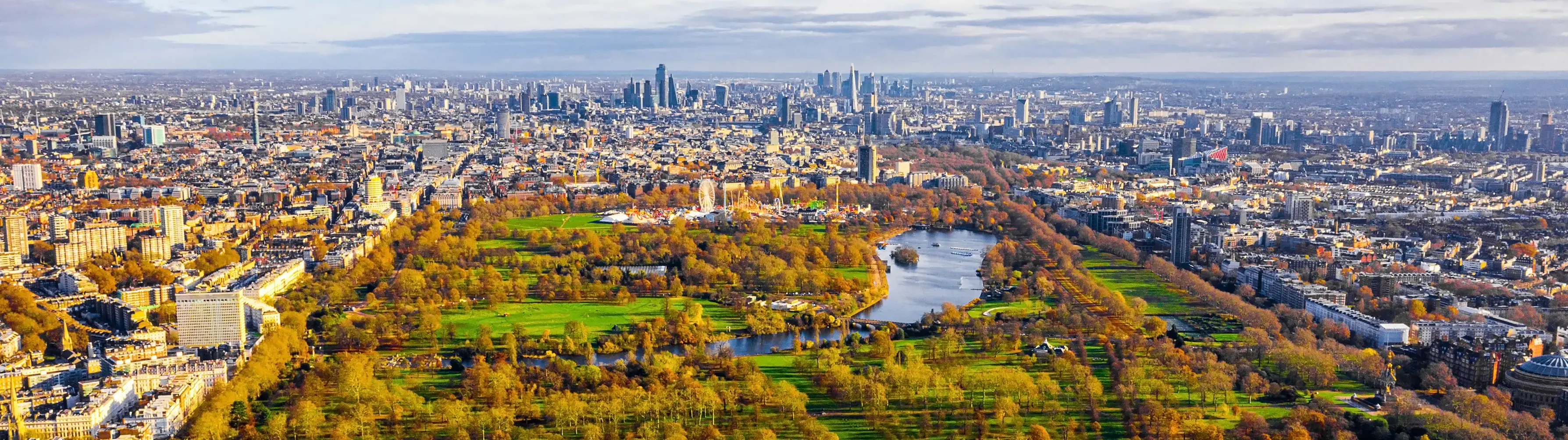 A view of London's Hyde Park