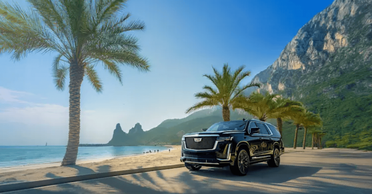 <figcaption class="wp-element-caption">Leave behind the busy city life and enjoy a smooth, comfortable journey to sun-soaked beaches with Blacklane's City-to-Beach service.</figcaption>