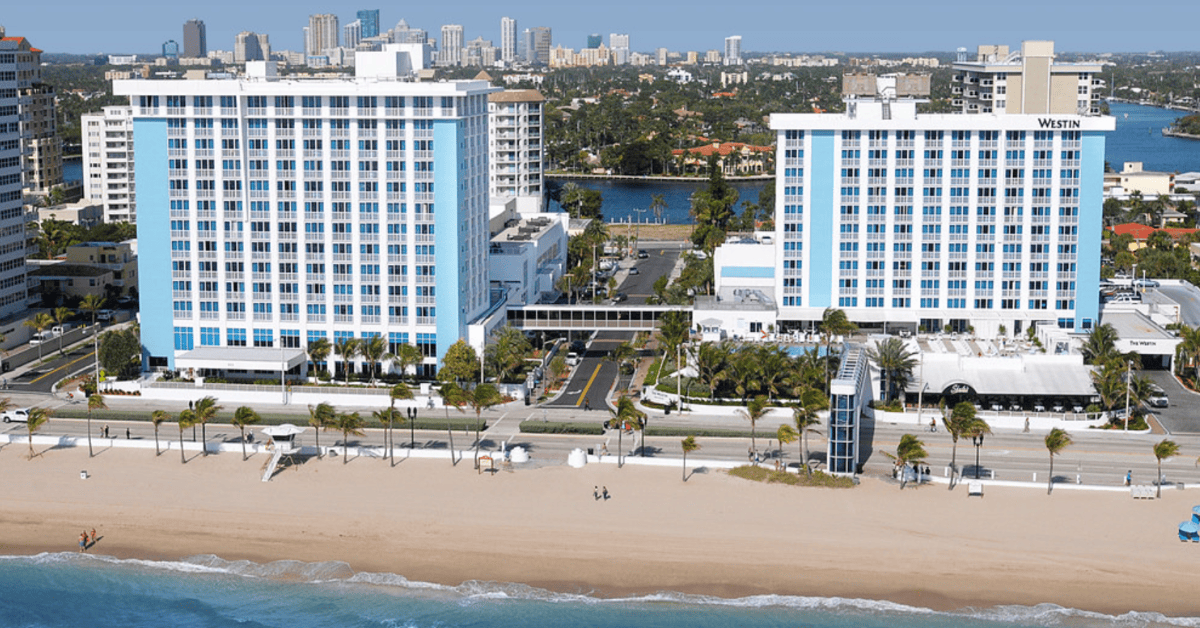 <figcaption class="wp-element-caption">The Westin Fort Lauderdale Beach Resort. <em>Image Credit: Westin Hotels and Resorts/Flickr</em></figcaption>