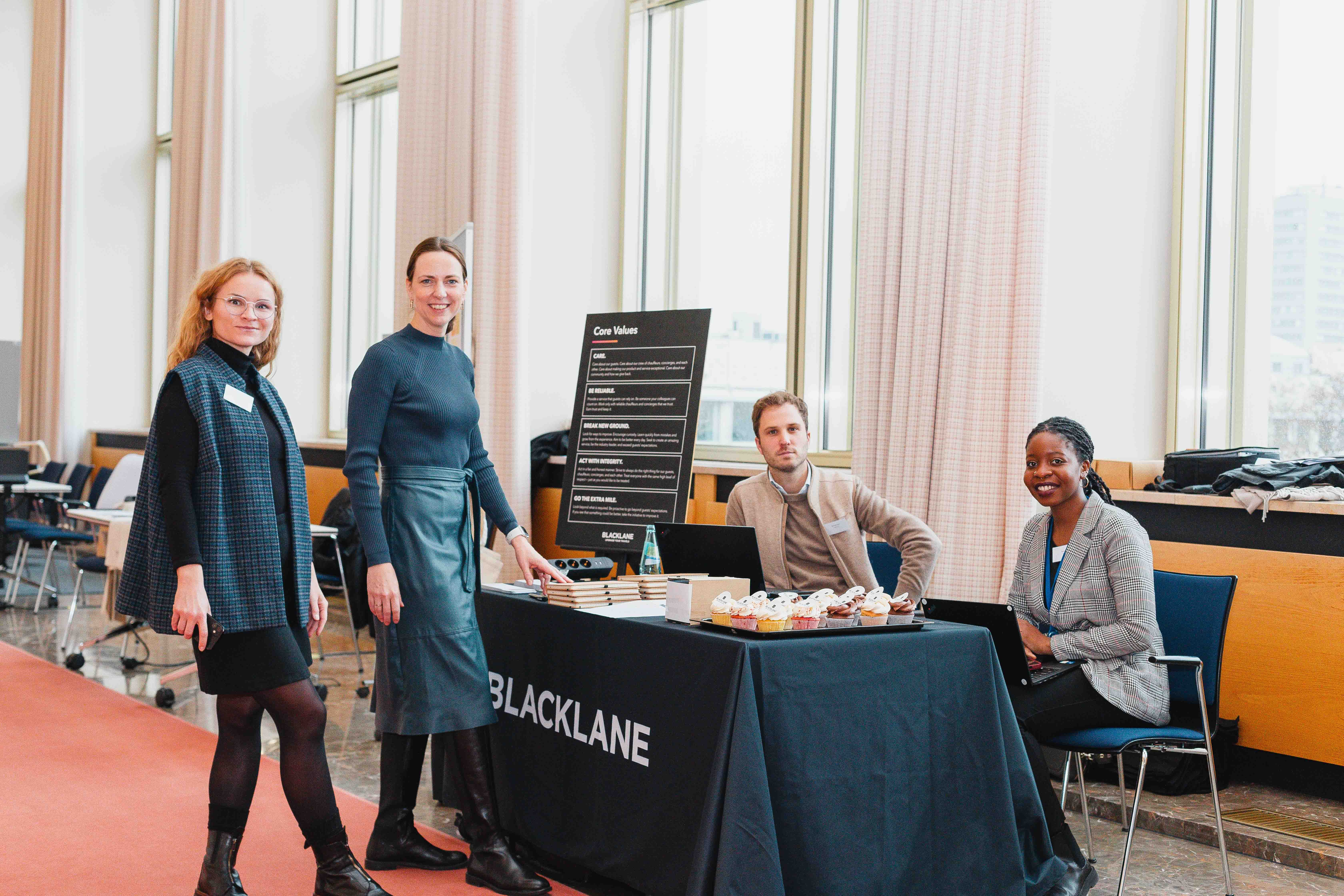 Blacklane hiring team at MBA Talent Forum